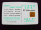 Phonecard UKRAINE Chip Vegetables Pumpkin 1680 Units K185 10/97 30,000ex. - Oekraïne