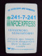 Phonecard Chip Advertising Infoexpress K106 04/98 100,000ex. 840 Units Prefix Nr.EZh (in Cyrillic) UKRAINE - Ukraine