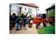 Cpm 21 Côte D'Or VARANGES M. Brullebaut Restaurateur Tracteurs Tracteur FARMALL Tournage Rétrospectif Caméra Film Micro - Traktoren