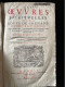 FRESSENNEVILLE Curé Abbé Souverain Carré Th. Œuvres Spirituelles Louis De Grenade Saint-Dominique Somme 1665 - Before 18th Century