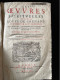 FRESSENNEVILLE Curé Abbé Souverain Carré Th. Œuvres Spirituelles Louis De Grenade Saint-Dominique Somme 1665 - Antes De 18avo Siglo