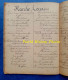 Delcampe - Cahier De Chansons Début XXe écrit Au Fort De FROUARD - Soldat Alphonse MARLIN - Chanson Patriotique Musique Militaire - Documenti