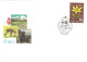 Soviet Union:Russia:USSR:FDC, Animals And Flower, 1974 - FDC