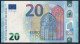 RARE € 20 ITALIA S001 SC1000000533   UNC - 20 Euro