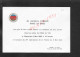 FAIRE PART EN TÊTE D INVITATION DE M JACQUES CHIRAC MAIRE DE PARIS : - Other & Unclassified