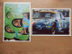 LOT DE 8 IMAGES FORMAT A4 ALPINE RENAULT MATRA ELF BELTOISE PRESCAROLO - Autorennen - F1