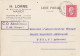 Delcampe - 4 CP-Lettre (H. Lorne) Obl. Nancy Pte St Nicolas Du 28/7/45 Au 26/11/45 Sur 1f50 Dulac Rose N° 691 (Tarif Du 1/3/45) - 1944-45 Marianne Van Dulac