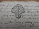 CACHET DE GENERALITE DE LYON DEUX SOLS 1763 - Cachets Généralité