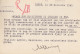 CP-Lettre (Détaxe Sur Récépissés) Obl. RBV Paris IX Le 20 Nov 45 Sur 1f50 Dulac Rose N° 691 (Tarif Du 1/3/45) - 1944-45 Marianne Of Dulac