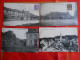 76 AUFFAY 4 CPA  Place Marché Et Eglise , Mairie, Poste Photo Anquetin  Circulée 1930 - Auffay