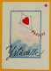 A Kite Decorated With A Heart - Valentine's Day - Red Cross Finland Postal Stationery - Used 1989 - Entiers Postaux