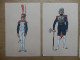 Delcampe - LOT DE 9 IMAGES SUR PAPIER BUVARD UNIFORMES A DEFINIR - Uniforms
