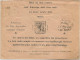 LETTRE PUBLICITAIRE COOPERATIVE HAUT-SAONOISE DE STOCKAGE DE BLE  -VOIR AU DOS PUB INTERRESSANTE  -1938 - Brieven En Documenten