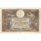 France, 100 Francs, Luc Olivier Merson, 1909, C.452, B+, Fayette:22.1, KM:69 - 100 F 1908-1939 ''Luc Olivier Merson''