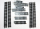 JOUEF HO 9 RAIL 1 AIGUILLAGE MANUEL 1 DECROCHAGE 1 COUPURE 6 DROIT N°475 N°475/2, MODELISME FERROVIAIRE TRAIN (2105.274) - Track