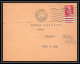 9737 Variete Meches Reliees N°721 Bord De Feuille Paris Montparnasse 1948 Dreux Eure Et Loir France Lettre Cover - Cartas & Documentos