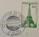 Inauguration De La Croisière Sur Le Lac D'Annecy Avec Le Bateau MS Libellule , Le 28 Mai 1984  Sur CP Entier Tour Eiffel - Commemorative Postmarks