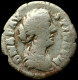 LaZooRo: Roman Empire - AR Denarius Of Faustina Minor (147-176 AD), Peacock - The Anthonines (96 AD To 192 AD)