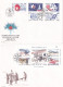 Sweden 12 Letters To FDC From 1984 - Covers & Documents