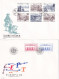 Sweden 12 Letters To FDC From 1984 - Covers & Documents