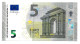 (Billets). 5 Euros 2013 Serie WA, W002H6 Signature 3 Mario Draghi N° WA 4624826851 UNC - 5 Euro