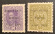 „Regno D‘ Italia Trentino 1918“ Ovpt With SISMONDO CERT: Sa.10 MH* + Sa.9 MNH** VF (Austria Alto Adige WW1 Österreich - Trento