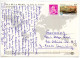 Spain 1998 Postcard  Isla De La Palma - El Valle De Aridane, Panorama; Breña Alta Cancel; 65p. Defense Of Tenerife Stamp - La Palma