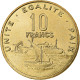 Djibouti, 10 Francs, 2016, Bronze-Aluminium, SPL - Dschibuti