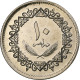 Libye, 10 Dirhams, 1975/AH1395, Copper-Nickel Clad Steel, SPL, KM:14 - Libia