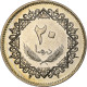 Libye, 20 Dirhams, 1979/AH1399, Copper-Nickel Clad Steel, SPL, KM:21 - Libye