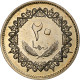 Libye, 20 Dirhams, 1975/AH1395, Copper-Nickel Clad Steel, SPL, KM:15 - Libyen