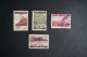 (T1) Cabo Verde Cape Verde 1948 Views - Group Of 4 Used Stamps - Islas De Cabo Verde
