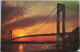 USA UNITED STATES BRIDGE VERRAZANO NARROWS BROOKLYN STATEN ISLAND CARTE POSTALE POSTKARTE POSTCARD ANSICHTSKARTE - Syracuse