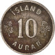 Monnaie, Islande, 10 Aurar, 1962 - Islandia