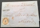 1863/64 15 Kr. LUXUS Brief K1 "DOBRUSCHKA 25.8" (Dobruška BÖHMEN) (Österreich Austria Czech Republic Superb Gem Cover - Lettres & Documents