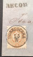 1863/64 15 Kr. LUXUS Brief K1 "DOBRUSCHKA 25.8" (Dobruška BÖHMEN) (Österreich Austria Czech Republic Superb Gem Cover - Covers & Documents