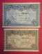 1937 Lot De 2 Billetes El Banco De Espana Bilbao Locale 50 & 25 Pesetas Dos Scanné - Other & Unclassified