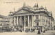 (RIAS) BRUXELLES. Tramway Hippomobile Devant La Bourse 1908 - Institutions Internationales