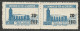 ALGERIE COLIS POSTAUX  N° 165Aa Bleu Variétée Anneau Lune Tenant à Normal NEUF** LUXE SANS CHARNIERE  / Hingeless  / MNH - Postpaketten