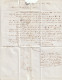 1839 - Lettre Pliée De Bayonne, Pyrénées Atlantiques (grand Cachet) Vers Limoux, Aude - Taxe 7 - Cachet à Date D'arrivée - 1801-1848: Precursors XIX