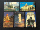 Singapore Telecom Singtel GPT Phonecard, Singapore Landmark 134SIG, Set Of 5 Used Cards Including One $50 Card - Singapour