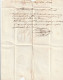 1839 - Lettre Pliée De Mirepoix, Ariège (grand Cachet Fleurons) Vers Limoux, Aude - Décime Rural (boîtier N) - 1801-1848: Precursors XIX