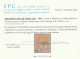 56 - 1851 - 1 Soldo Giallo Oro Su Carta Azzurra N. 2c. Cat. € 3750,00. Cert. SPC - Tuscany
