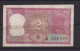 INDIA -  1977-82 2 Rupees Circulated Banknote (Pin Holes) - India