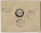 Trinidad & Tobago 1960 Registered Airmail Cover To Blumenau Brazil Queen Elizabeth II & Landscape Stamp 4+12+24 Cents - Trinidad & Tobago (...-1961)