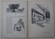 Delcampe - THE VILLAGE HOMES OF ENGLAND THE STUDIO 1912 - 163 PAGES ) BON ETAT - 29 X 21 CM    VOIR SCANS - Arquitectura /Diseño