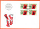 Delcampe - 11xFDC .SERIE+TIMBRES ISOLES+BLOCS DE 4. DE COLLECTION . C/.S.B.K. Nr:758/62. Y&TELLIER Nr:1293/97. MICHEL Nr:1364/68. - FDC