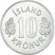 Monnaie, Islande, 10 Kronur, 1970 - Iceland