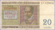 BELGIE - 20 FRANK - 03-04-1956 - Nr L12 735679 - ROLAND DE LASSUS & PHILIPPUS DE MONTE - Sonstige & Ohne Zuordnung