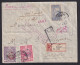 TURKEY - Letter Sent By Registered Mail From Halep To Trieste. On Reverse Transit Cancel And Marking Of Cens... / 2 Scan - Otros & Sin Clasificación